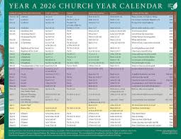 Rethinking The Church Calendar