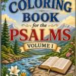 Coloring Book for the Psalms Volume 1