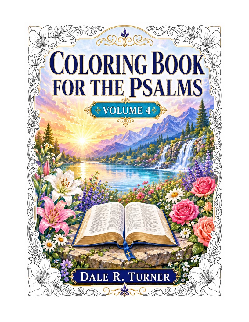 Coloring Book for the Psalms Volume 4