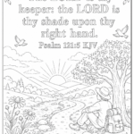 Coloring Book for the Psalms Volume 4